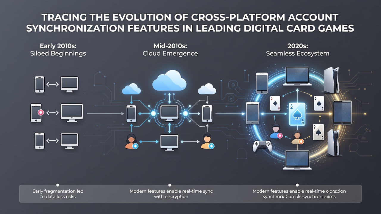 Cross-platform sync dashboard interface on mobile and desktop devices