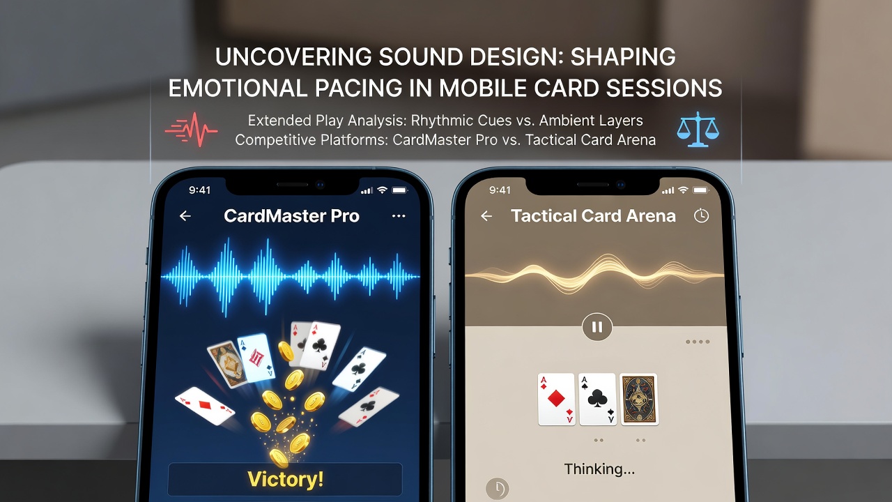 Mobile poker app interface showing sound settings adn visual feedback during gameplay